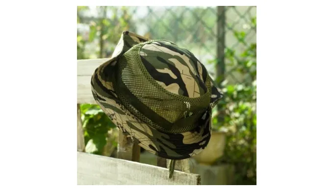 2 Pack: Unisex Mesh Camo Wide Full Brim Camouflage Hats