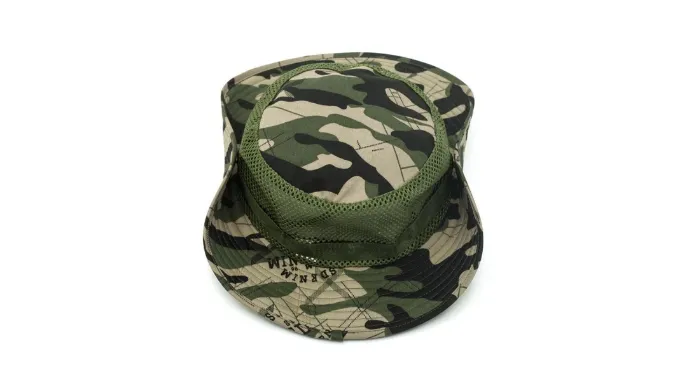 2 Pack: Unisex Mesh Camo Wide Full Brim Camouflage Hats