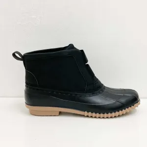Cloudwalkers Black Cold Weather Slip On Boots UK 9