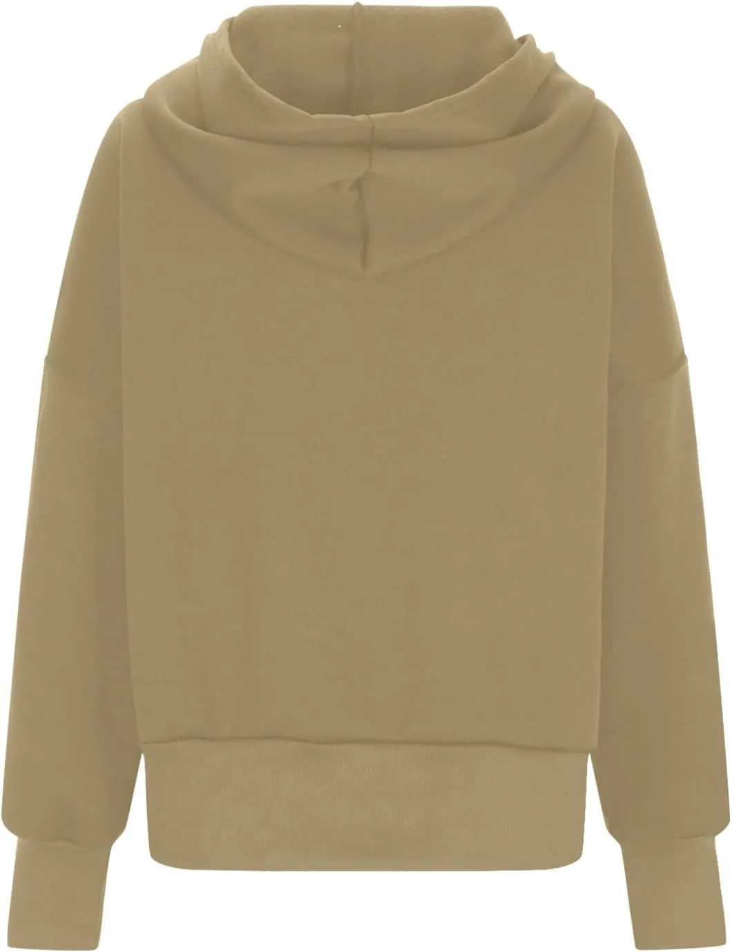 Hoodies For Women Full Zip Up Oversized Sweatshirts Casual Long Sleeve Track Jackets With Pockets 2024 Fall Outfits