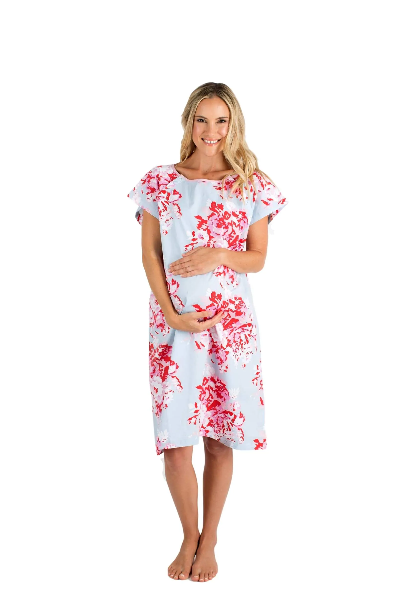 Mae Gownie Maternity Delivery Labor Hospital Birthing Gown