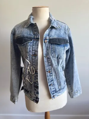 Wren and Glory Size S Hand Painted Denim Jacket